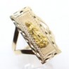 Anillo de dama “VIRGEN” 10k