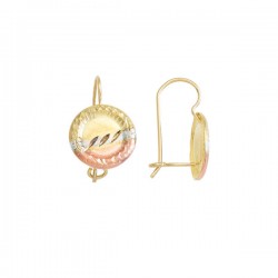 Aretes «DESLUMBRANTE » oro 10k