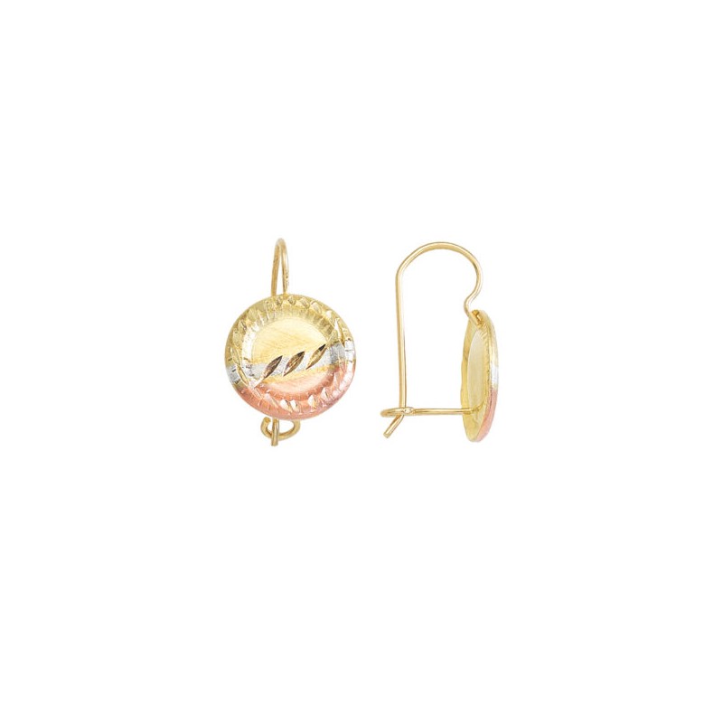 Aretes «DESLUMBRANTE » oro 10k