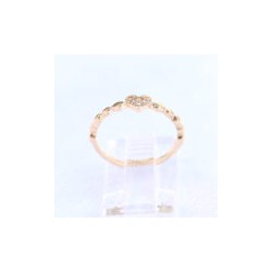 Anillo Para Dama «PROMESA DE CORAZÓN» Oro 10k