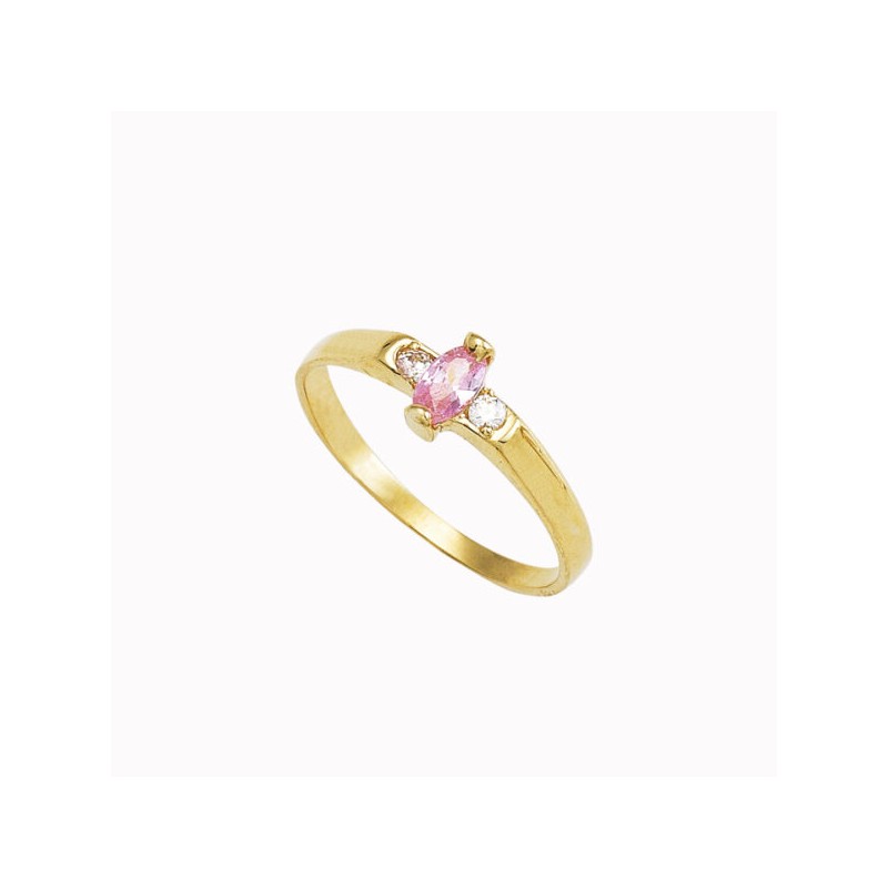Anillo Para Dama «ROSE» Oro 10k
