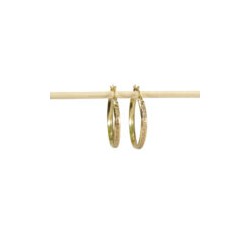 Arracadas Canal 2.5 cm