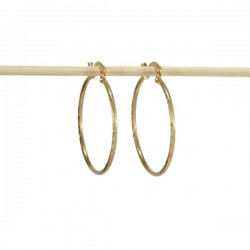 Arracadas Diamantadas 3 cm