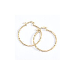 Arracadas Diamantadas 3 cm