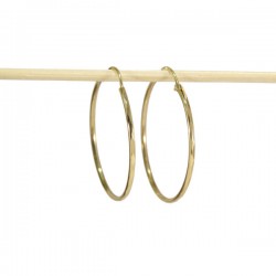 Arracadas Facetadas 3 cm