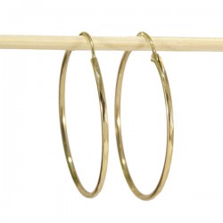 Arracadas Facetadas 5.5 cm