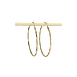 Arracadas Facetadas 5.5 cm