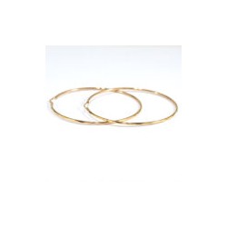 Arracadas Facetadas 5.5 cm