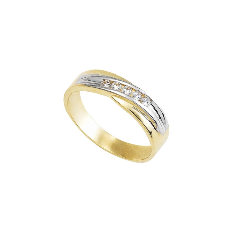 Argolla de Matrimonio «HASTA QUE NOS SEPARE» Oro 10k