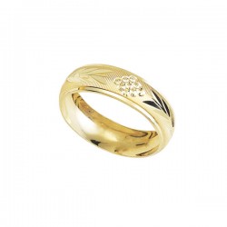 Argolla de Matrimonio «LOVER» Oro 10k