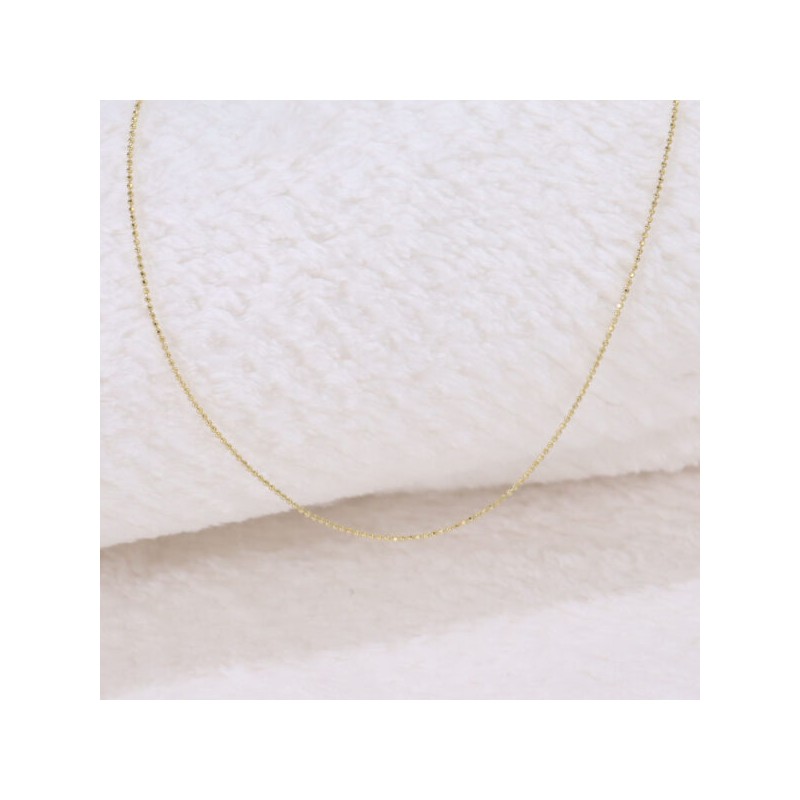 Cadena «BOLITAS» Oro 10k