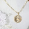 Cadena y Medalla “Espíritu Santo Amarilla Mediana”