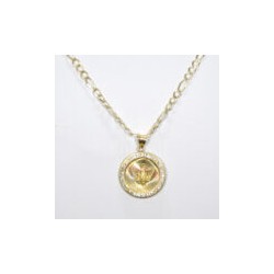 Cadena y Medalla “Espíritu Santo Tres Oros Chica”