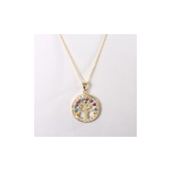 Cadena y Dije “Árbol de la Vida” Oro 10k