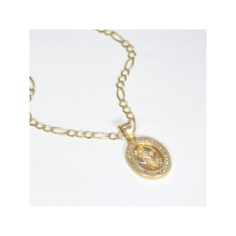 Cadena y Medalla “San Judas Tadeo chica”