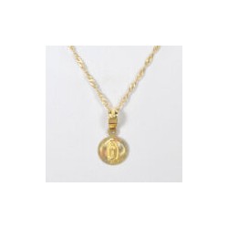 Cadena y Medalla “Virgen de Guadalupe Mini”