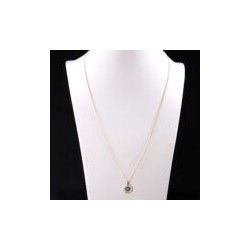 Cadena y Dije “Ojo Turco” Oro 10k