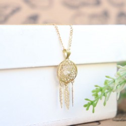 Dije «ATRAPASUEÑOS» oro 10k