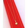 Cadena y Dije de Corazón Latiendo Oro 10k