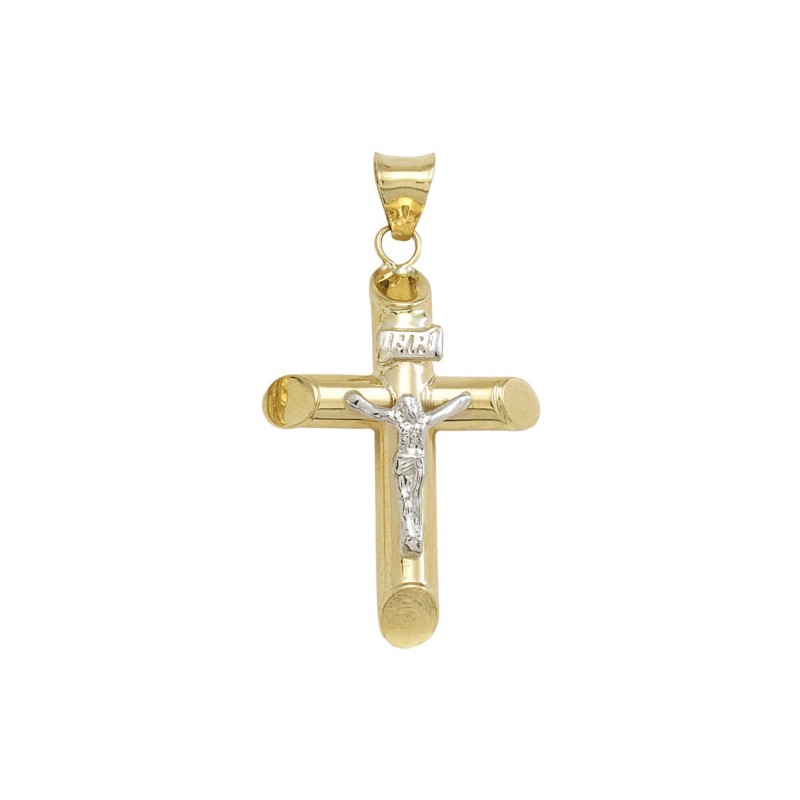Dije «CRISTO TUBULAR CH.» Oro 10k