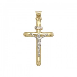 Dije «CRISTO TUBULAR CH.2» Oro 10k