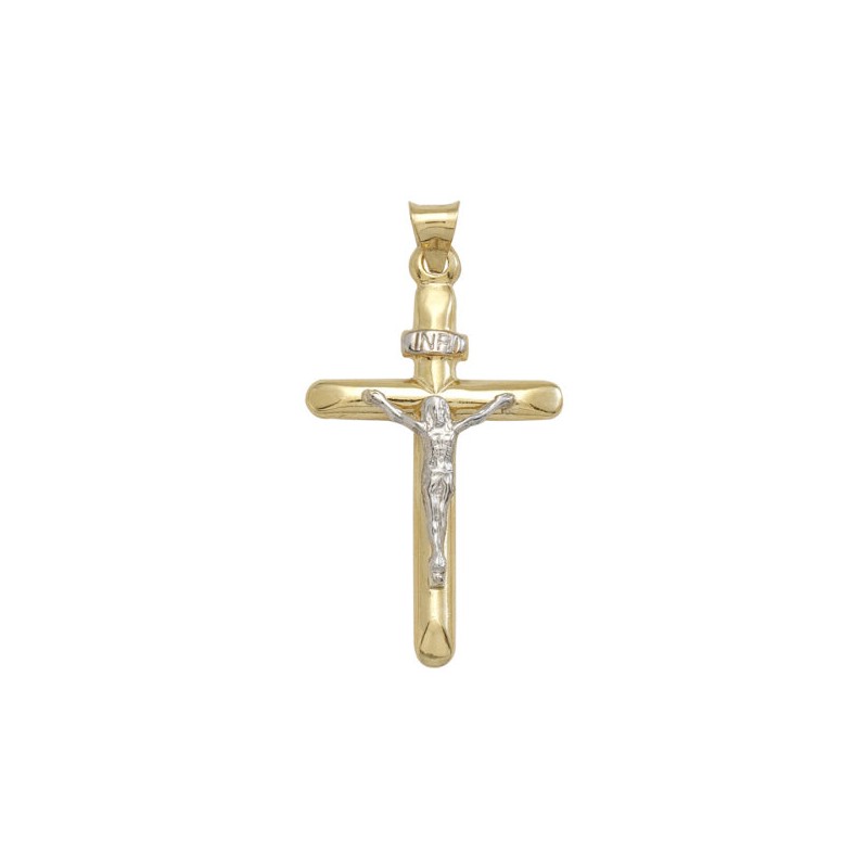 Dije «CRISTO TUBULAR CH.2» Oro 10k