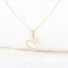 Dije y cadena «CORAZON» Oro 10k