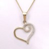 Dije y cadena «CORAZON» Oro 10k