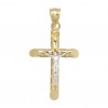 Dije «CRISTO TUBULAR GRECAS» Oro 10k