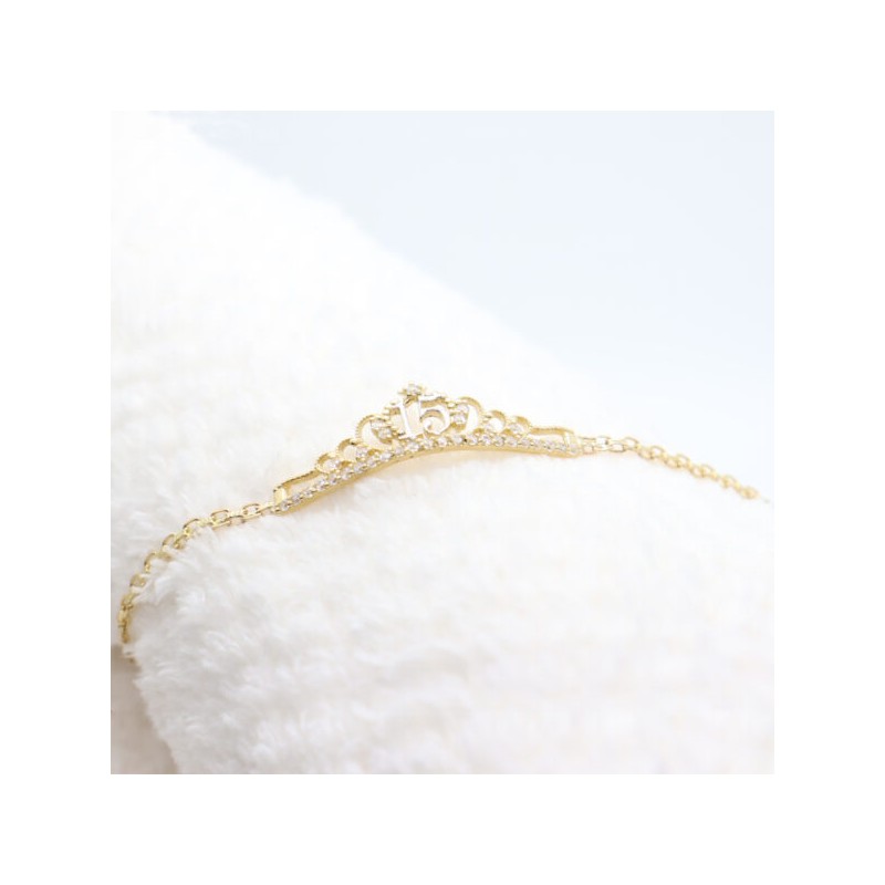 Esclava «TIARA» XV años Oro 10k