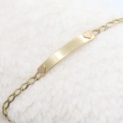 Esclava de Dama “Pave corazones” 17.5 cm