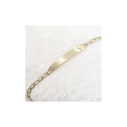 Esclava de Dama “Pave corazones” 17.5 cm