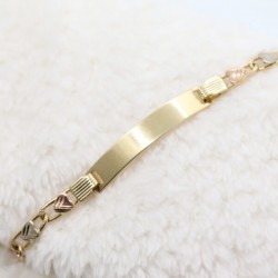 Esclava de niños “CORAZONES” 12.5 cm